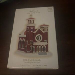 Hallmark Keepsake Magic Collectors Series Ornament Old Brick Church 2009